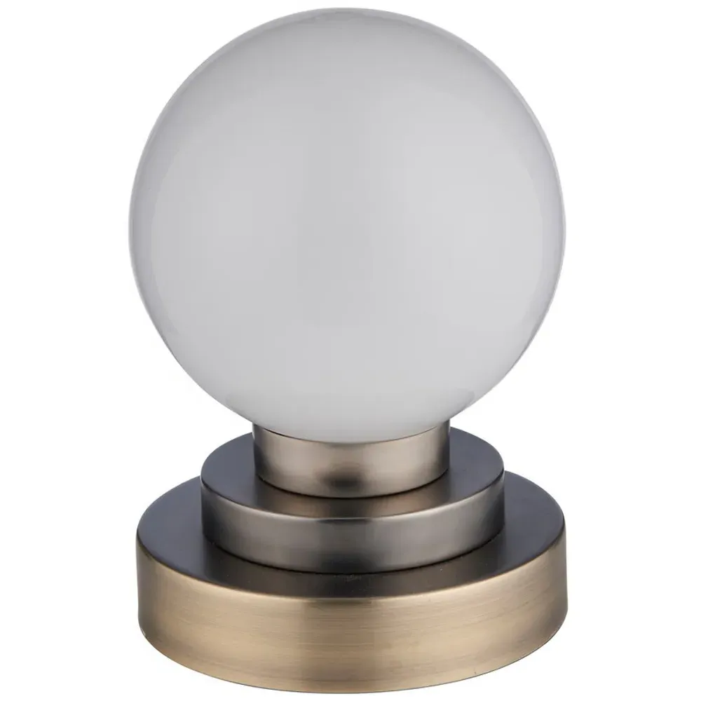 Siena Globe Table Lamp - Brass, Opal Glass image