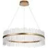Trapani Pendant Light with High Output LED - Gold, Glass