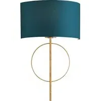 Trento Wall Lamp - Gold, Satin Fabric