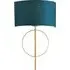 Trento Wall Lamp - Gold, Satin Fabric
