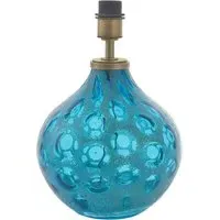 Vibo Table Lamp - Teal, Glass