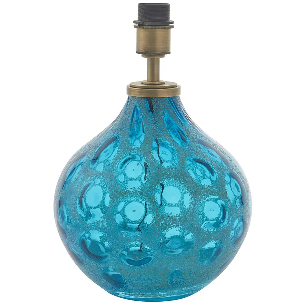 Vibo Table Lamp - Teal, Glass image