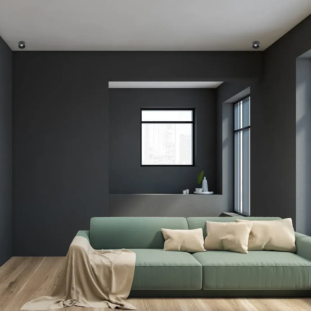 Bali Round Spot Light - Black