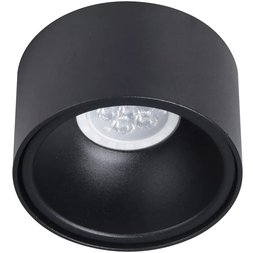 Bali Round Spot Light - Black image