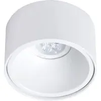 Bali Round Spot Light - White, Aluminium
