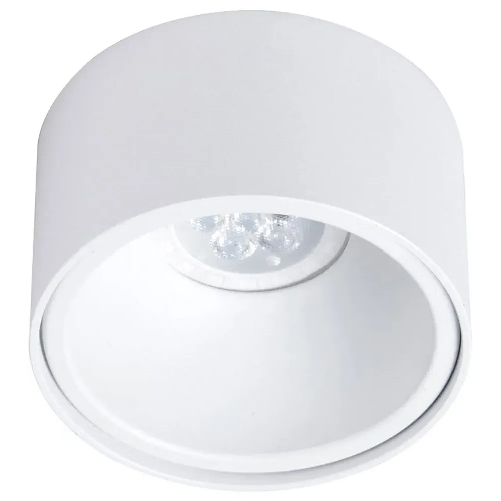 Bali Round Spot Light - White, Aluminium image