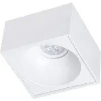 Bali Square Spot Light - White, Aluminium