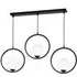Boston Circular Pendant Lamp - Black, Metal