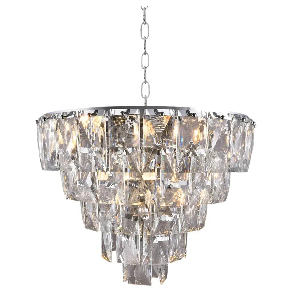 Chelsea Chandelier - Clear, Crystal