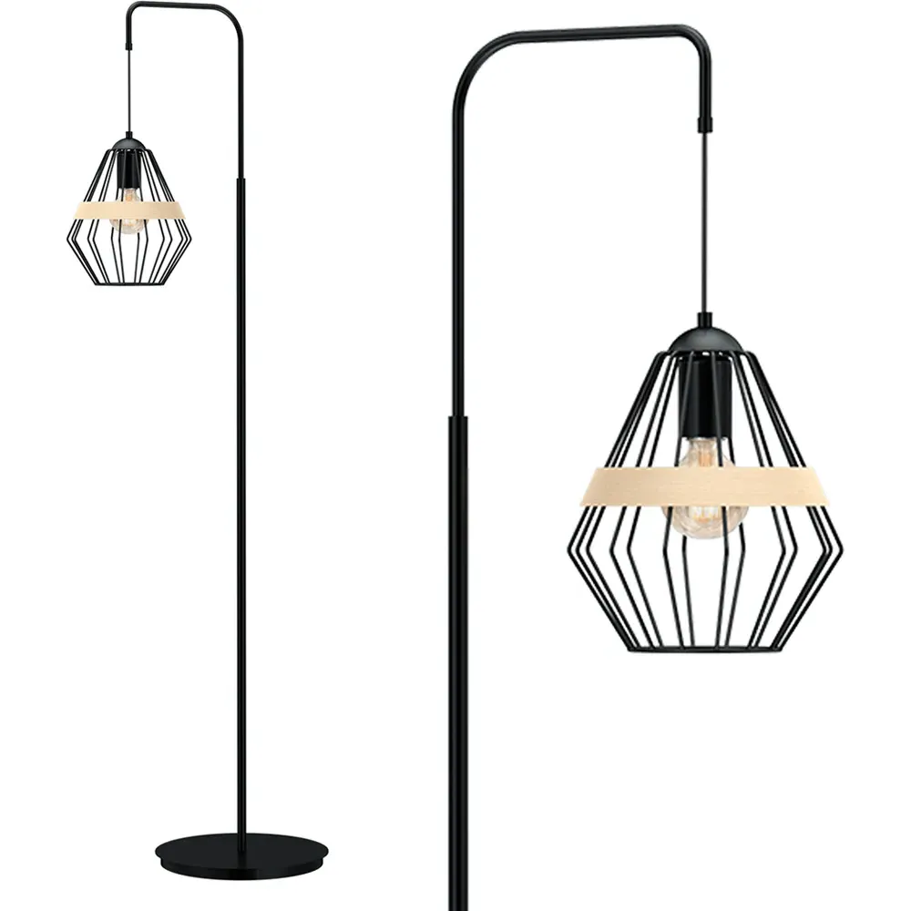 Cliff Floor Lamp - Black