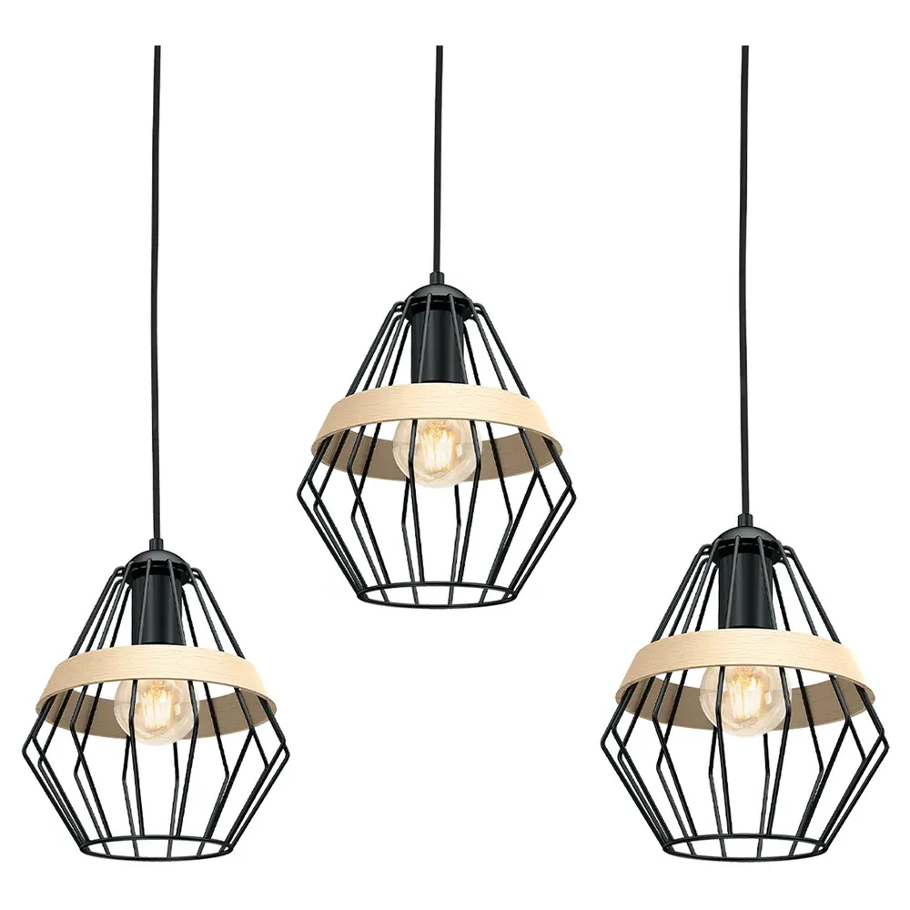 Cliff Pendant Lamp - Black