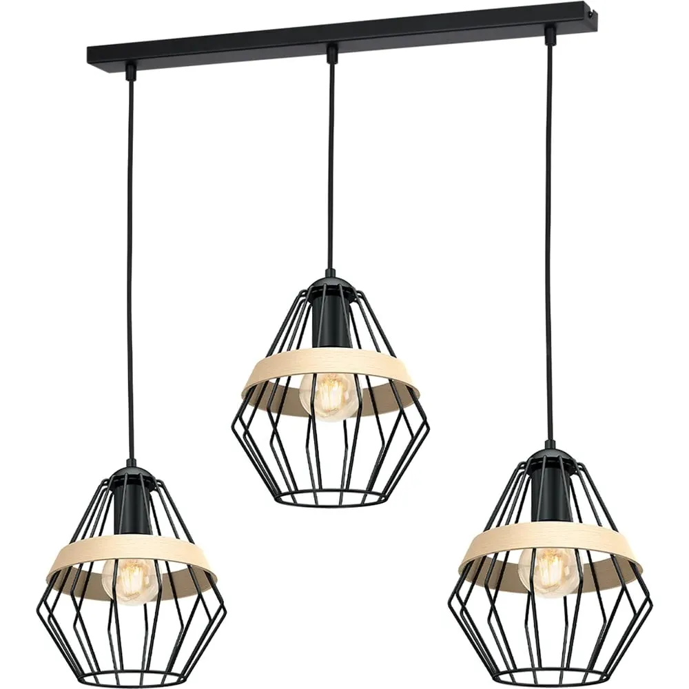 Cliff Pendant Lamp - Black
