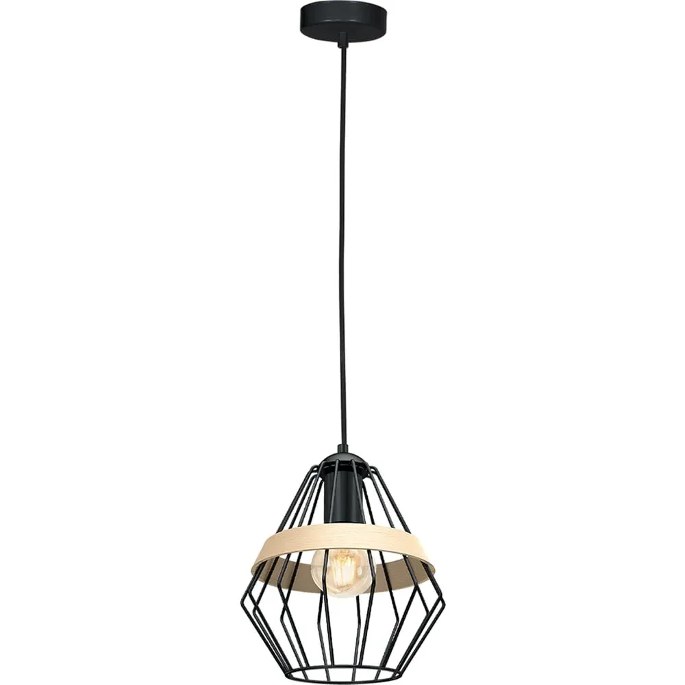 Cliff Pendant Lamp - Black
