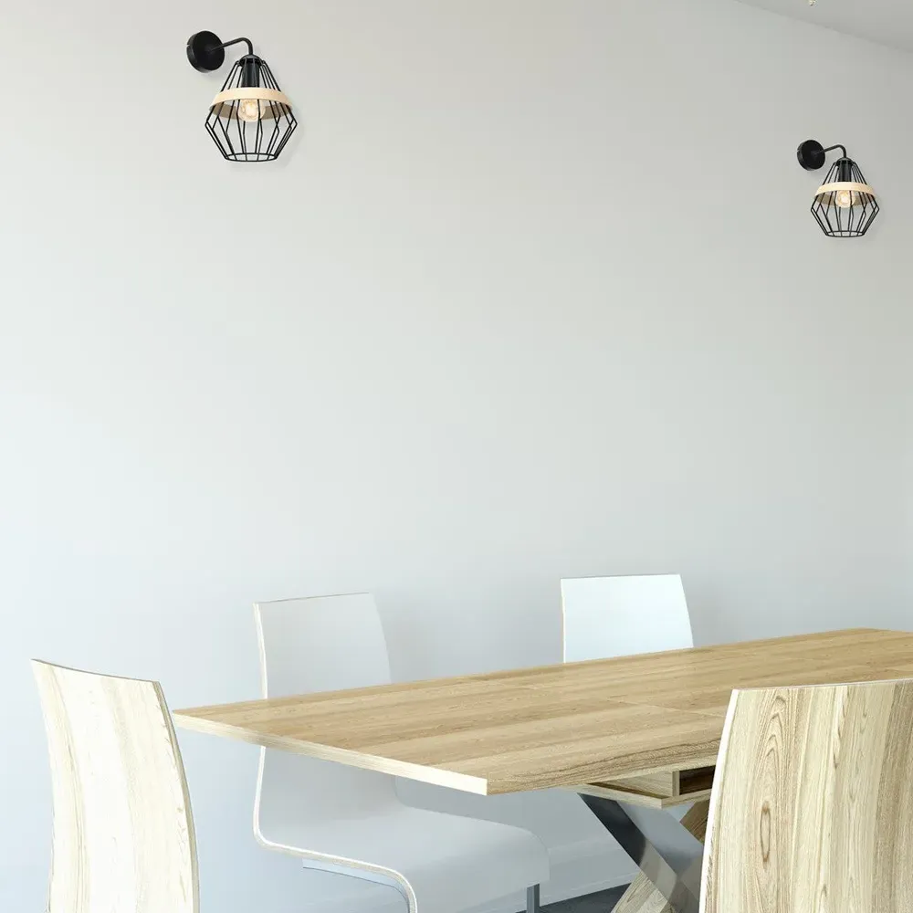 Cliff Wall Lamp - Black