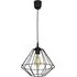 Colin Cage Pendant Lamp - Black, Metal