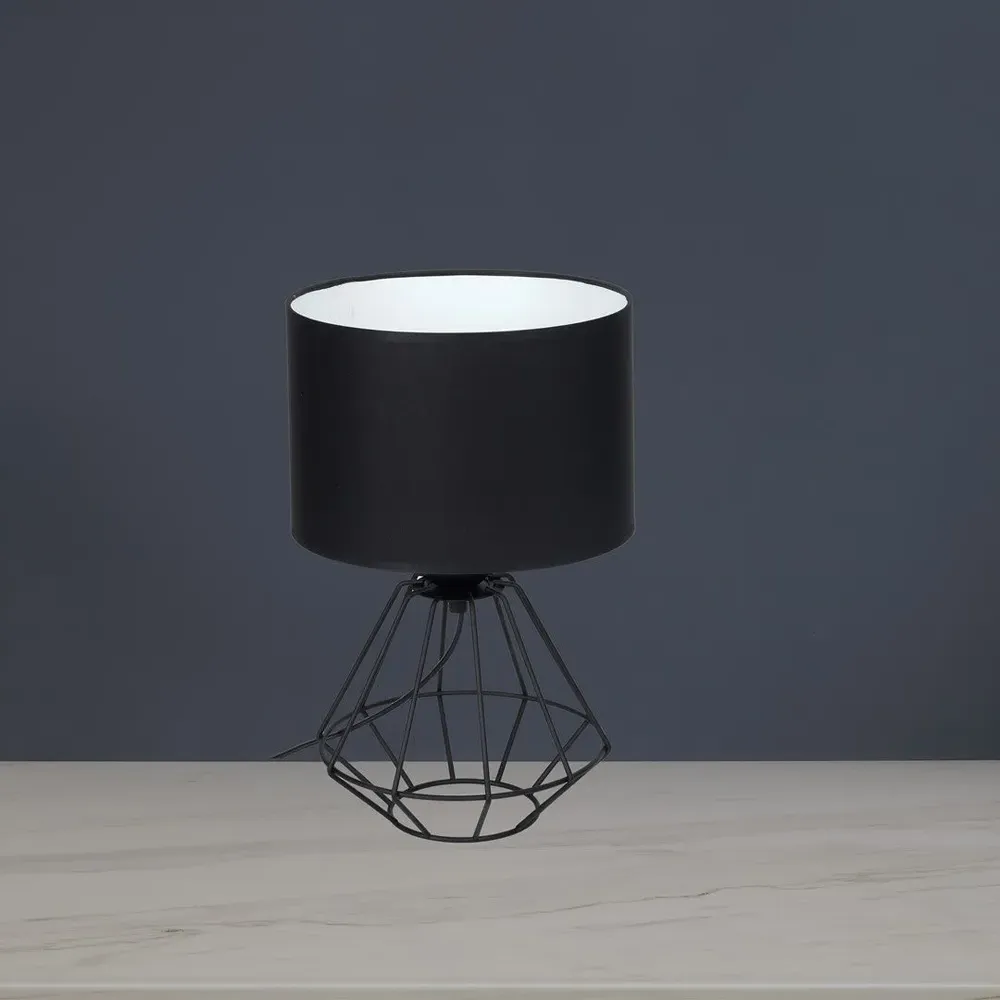 Colin Cage Table Lamp - Black, Metal