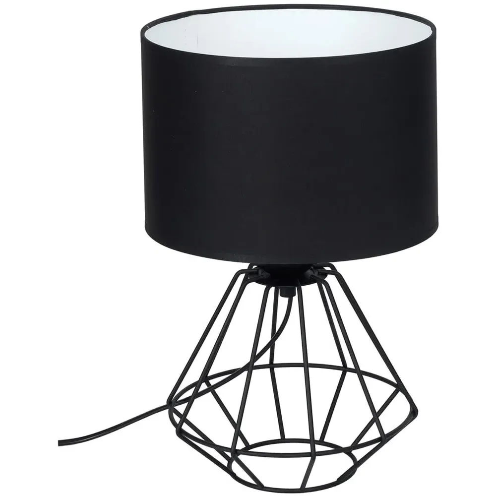 Colin Cage Table Lamp - Black, Metal