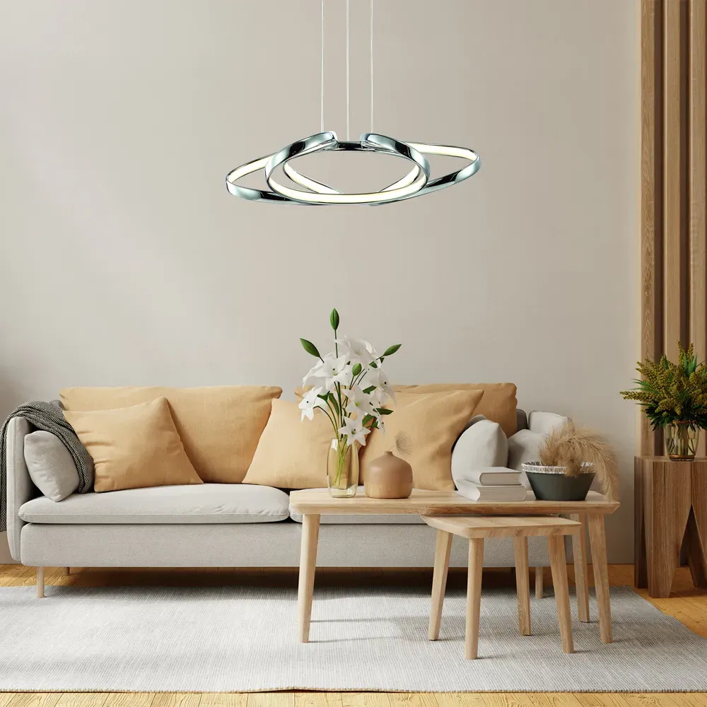 Craft LED Pendant Lamp - Silver