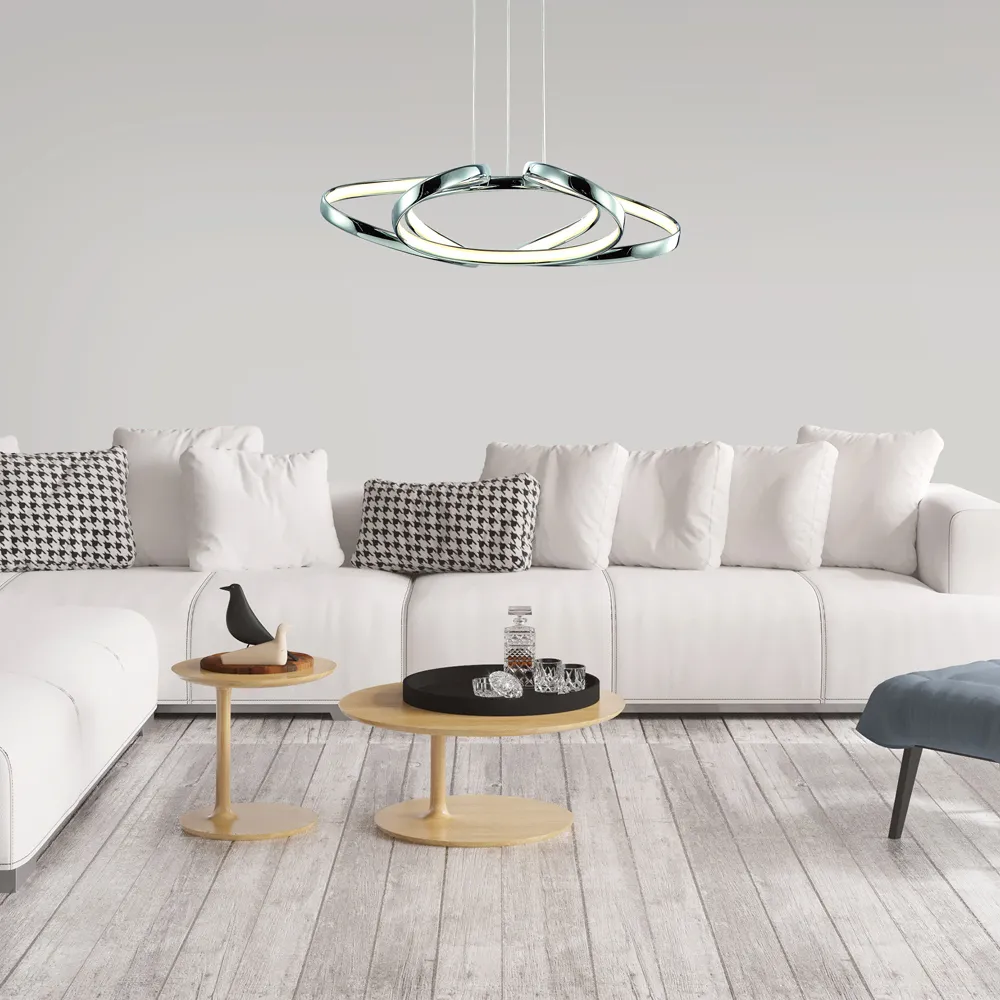 Craft LED Pendant Lamp - Silver