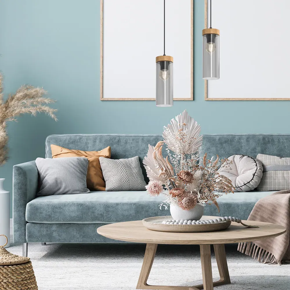 Elica Pendant Lamp - Black, Metal