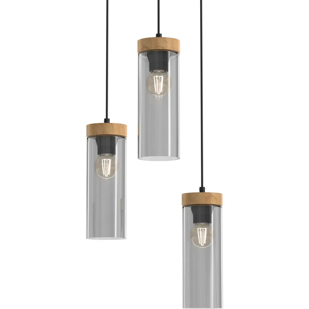 Elica Pendant Lamp - Black, Metal