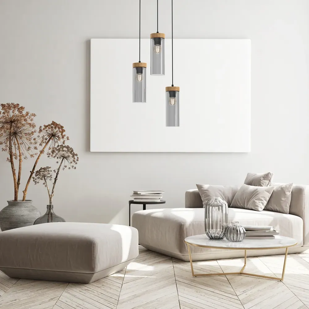 Elica Pendant Lamp - Black, Metal