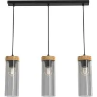 Elica Pendant Lamp - Black, Metal