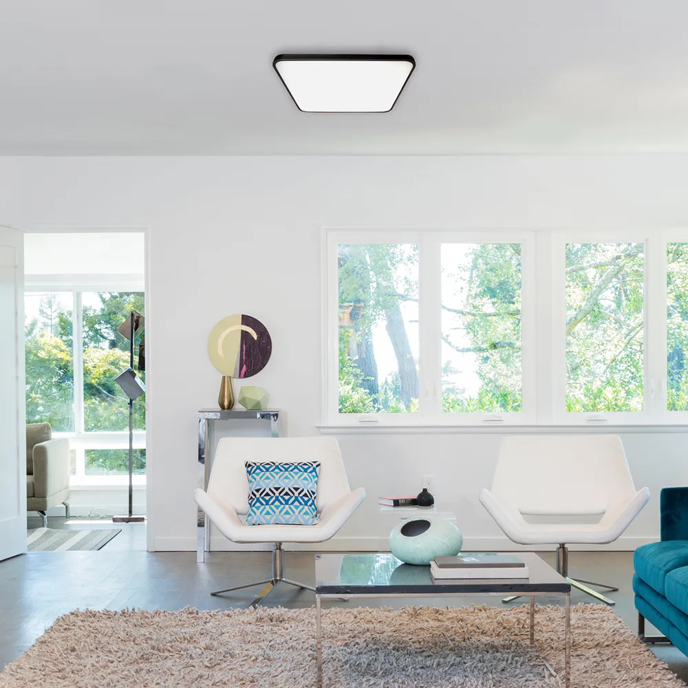 Fabio 37cm Ceiling Lamp 230V - Black