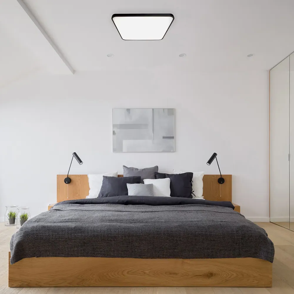 Fabio 37cm Ceiling Lamp 230V - Black