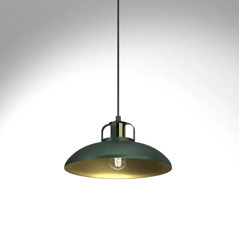 Felix Pendant Lamp - Green, Metal