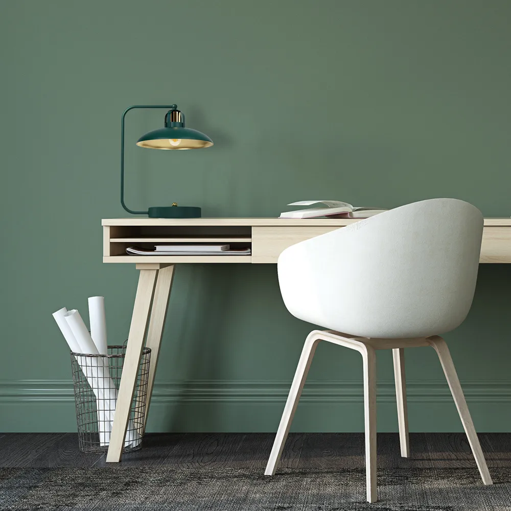 Felix Table Lamp - Green, Metal