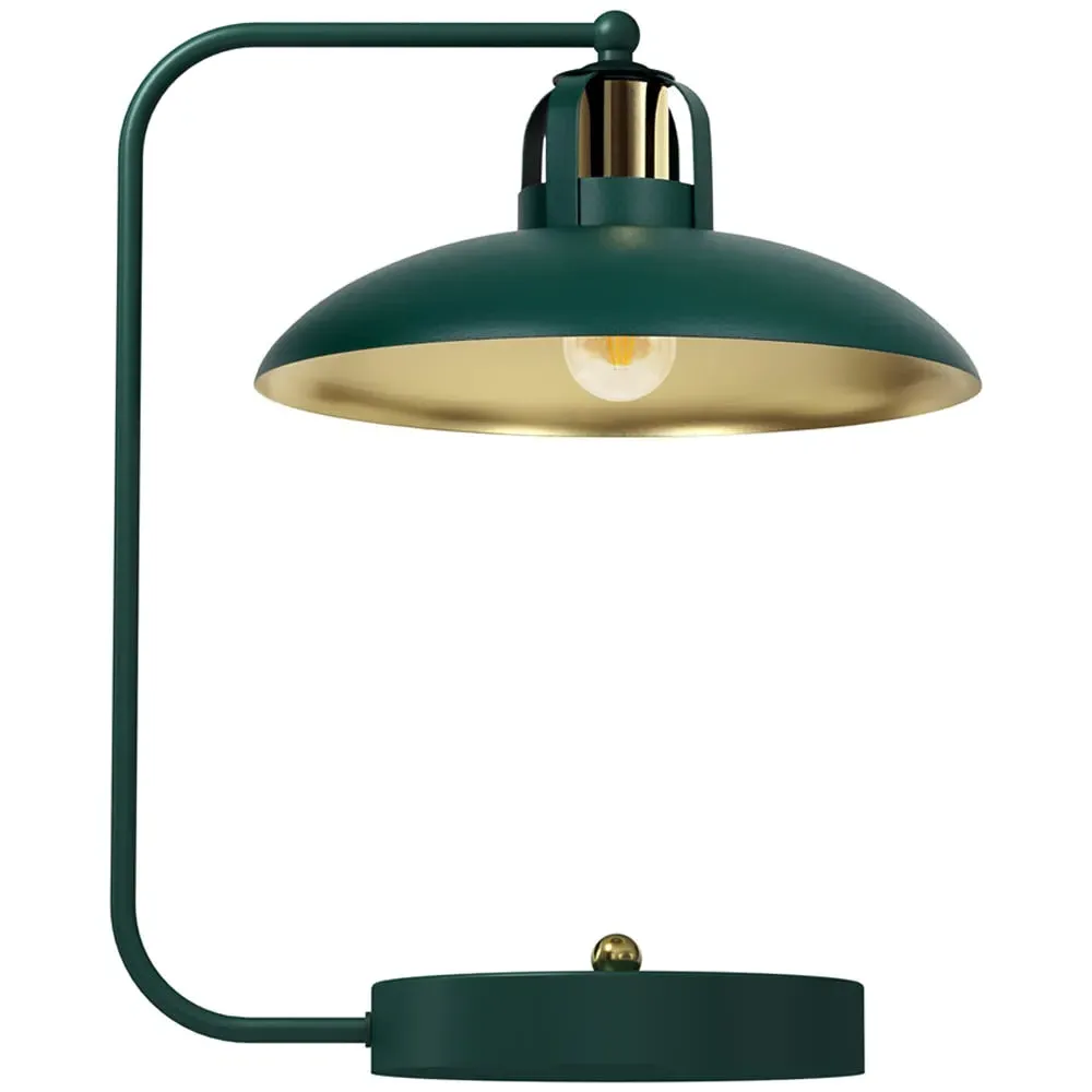 Felix Table Lamp - Green, Metal
