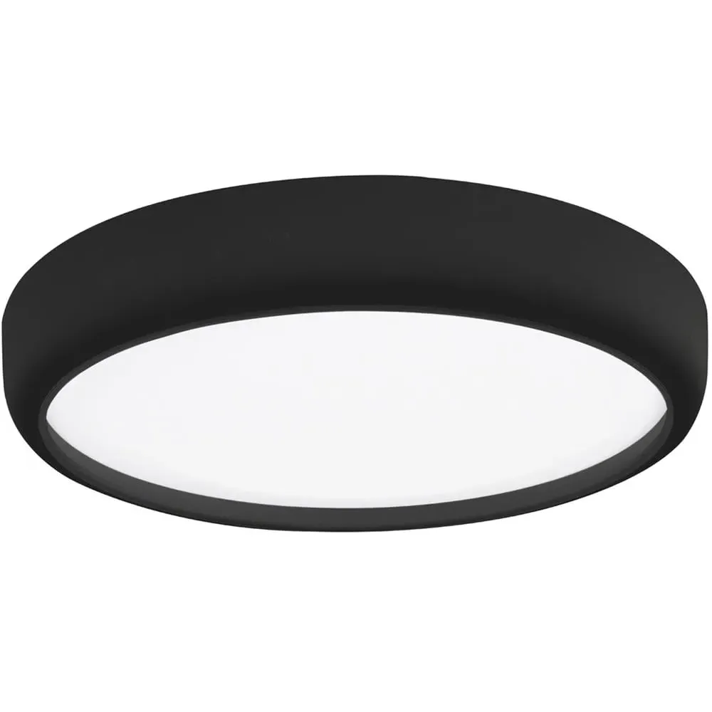 Gea LED Ceiling Lamp with Remote - Black