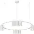 Genesis Circle 10 LED Pendant Light - White