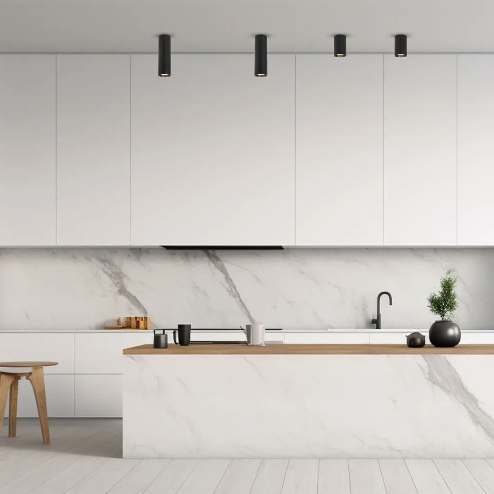 Genesis Cylindrical Spot Light - Black