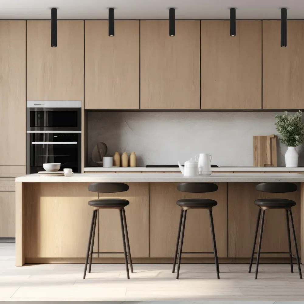 Genesis Cylindrical Spot Light - Black