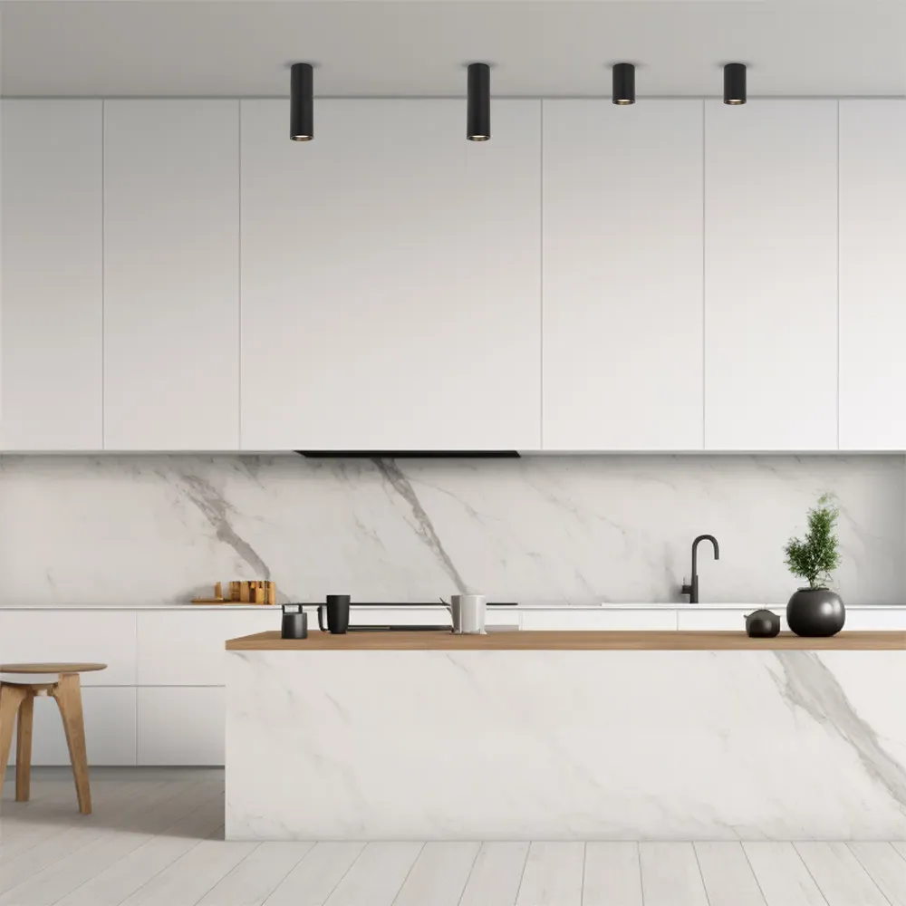 Genesis Cylindrical Spot Light - Black