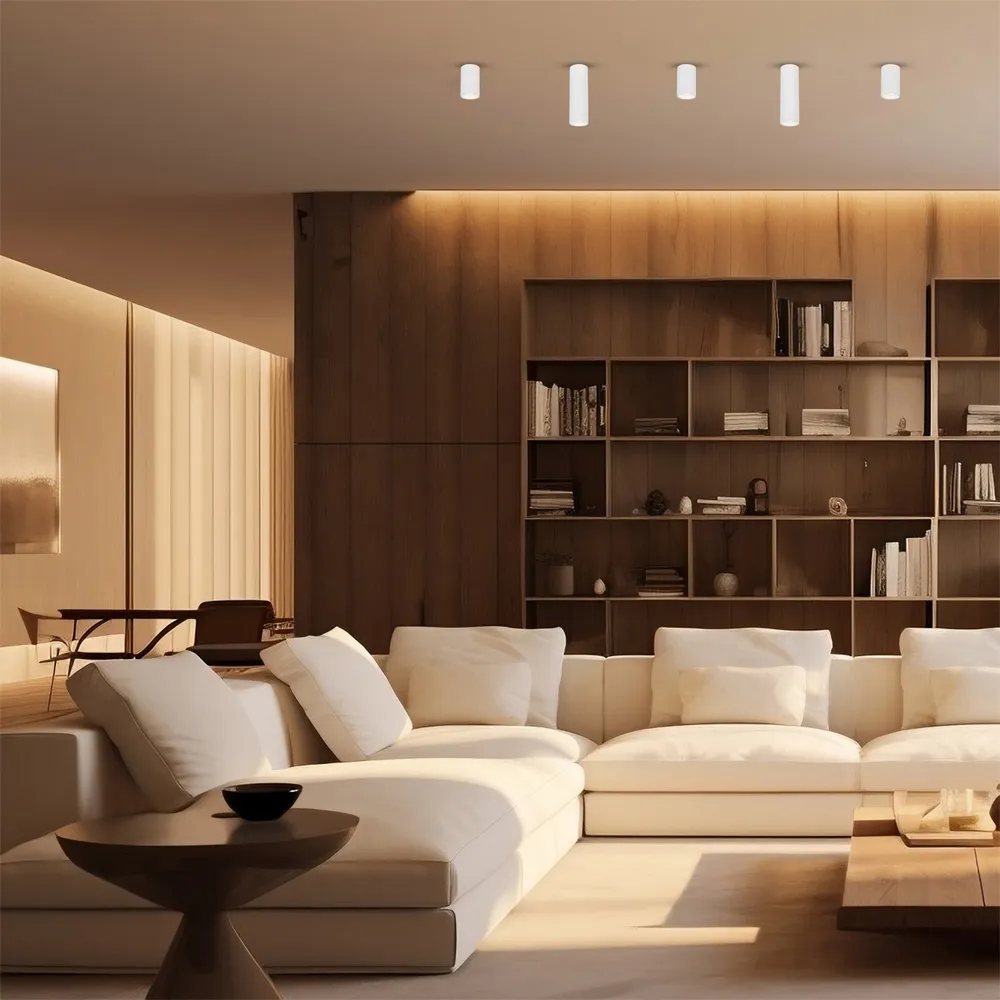 Genesis Cylindrical Spot Light - White