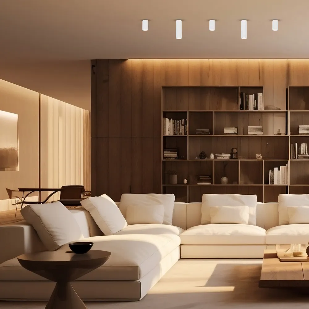 Genesis Cylindrical Spot Light - White