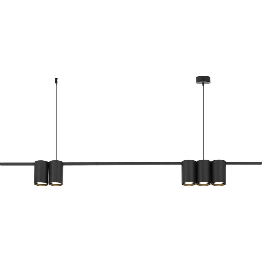 Genesis Strip 5 LED Pendant Light - Black image