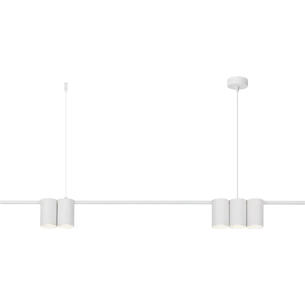 Genesis Strip 5 LED Pendant Light - White
