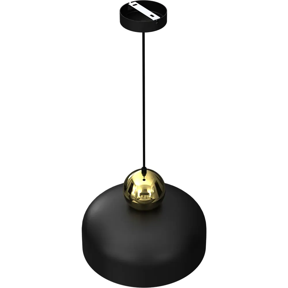 Harald Pendant Lamp - Black, Metal