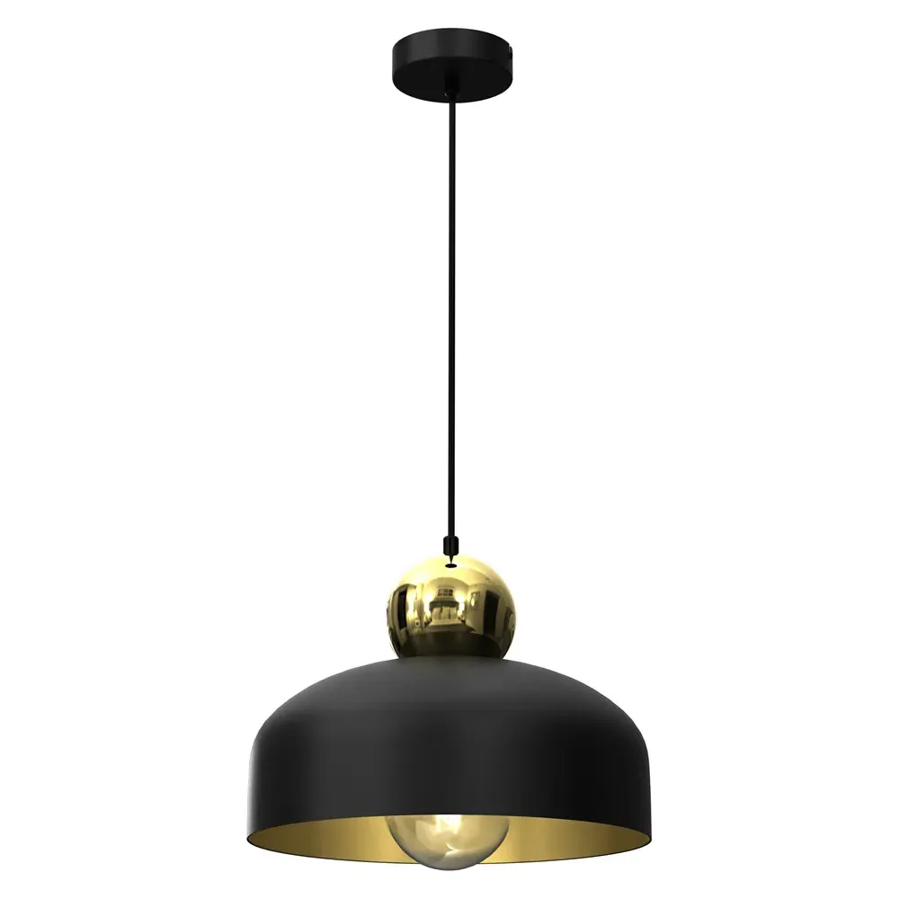 Harald Pendant Lamp - Black, Metal