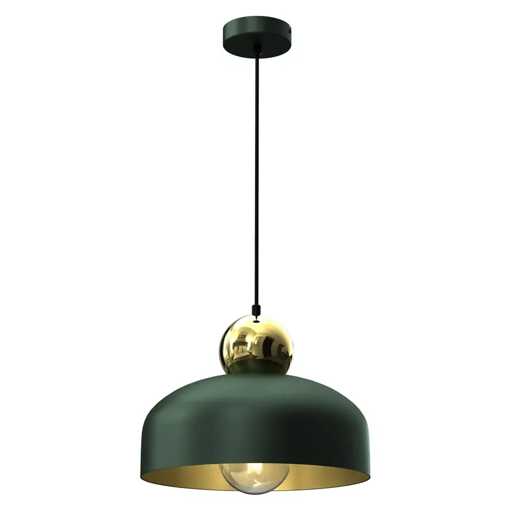 Harald Pendant Lamp - Green, Metal
