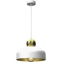 Harald Pendant Lamp - White, Metal