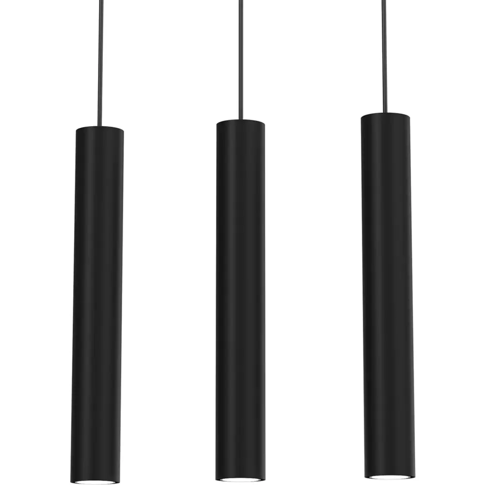 Hudson 3 Pendant Lamp - Black