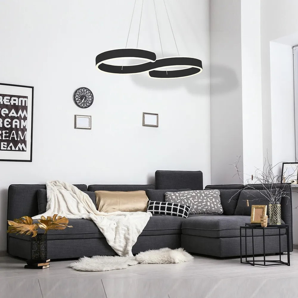 Infinity Pendant Lamp 60W - Black
