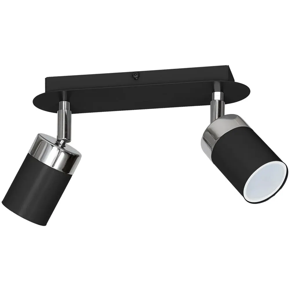 Joker 2 Spotlight Ceiling Lamp - Black, Chrome image