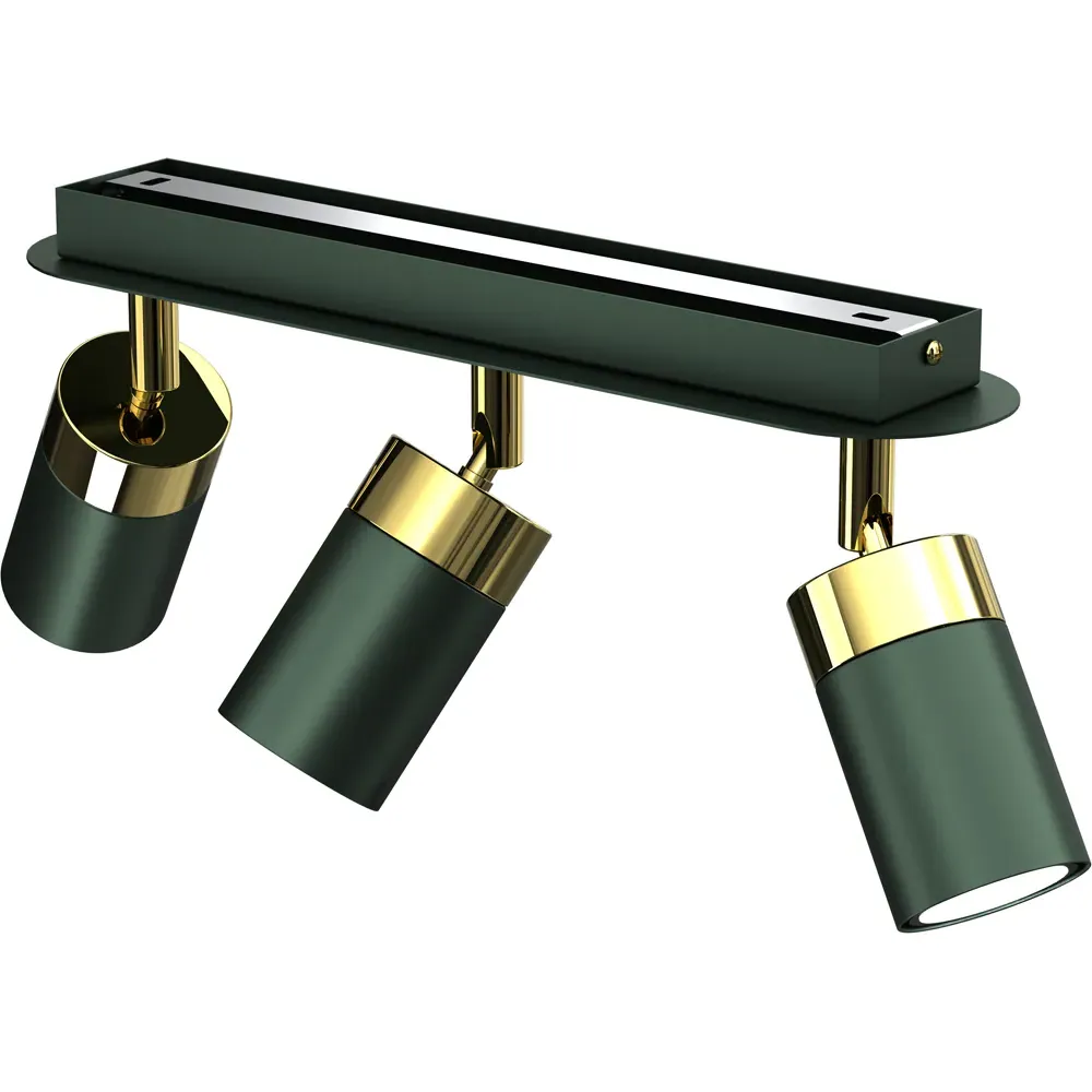 Joker 3 LED Ceiling Light - Green, Gold