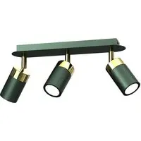 Joker 3 LED Ceiling Light - Green, Gold